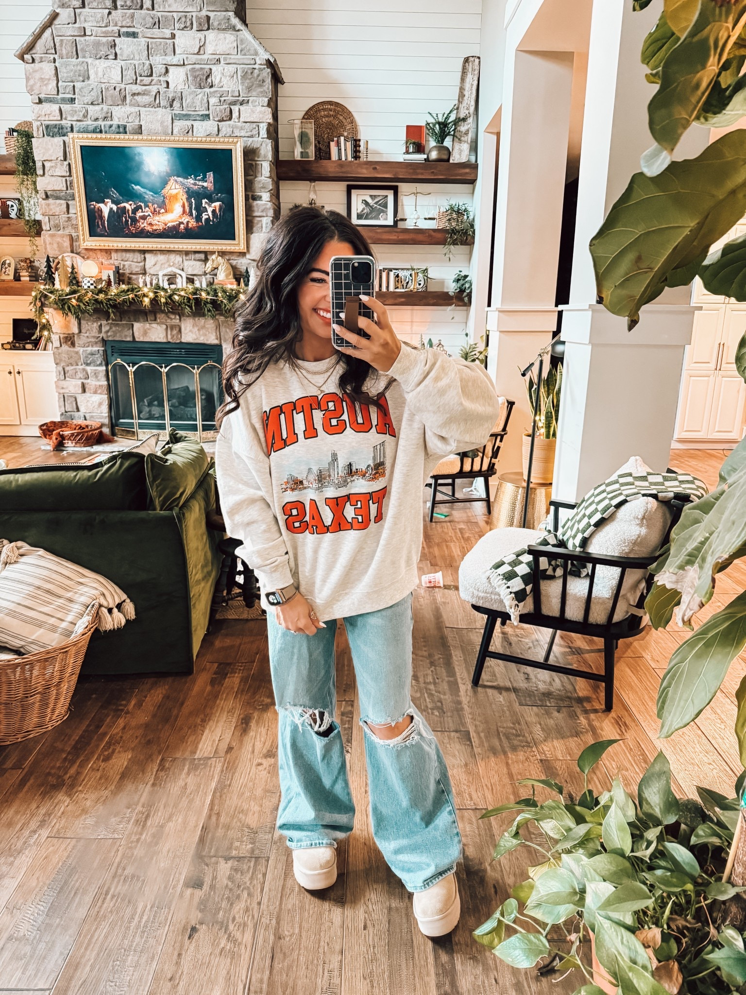 Cozy winter outfit!!! I’ve had this for over a year and definitely my most worn sweatshirt

#LTKootd #LTKGiftGuide #LTKmomlife