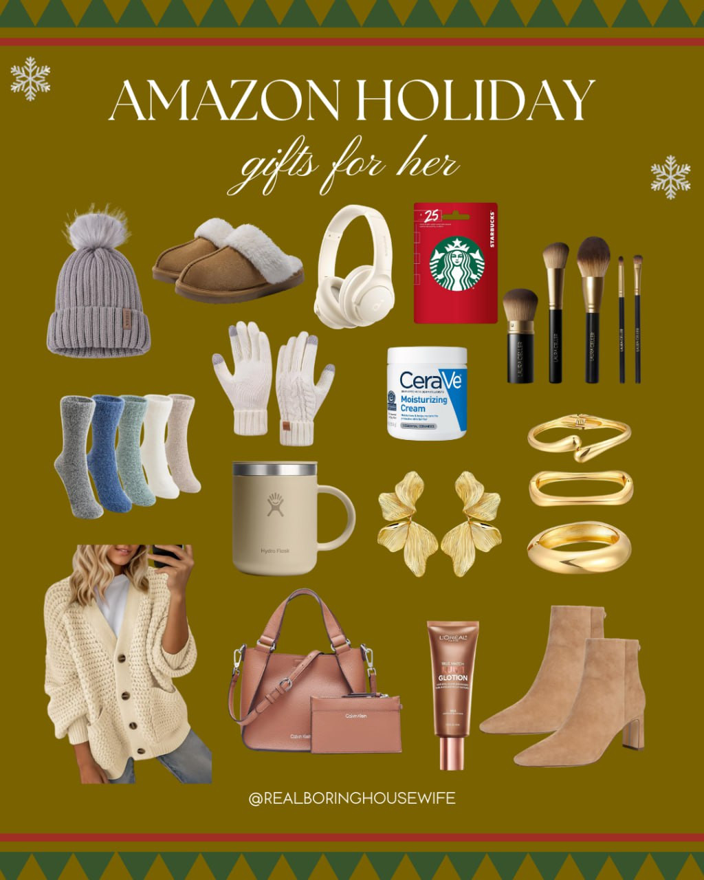 Amazon Holiday Gifts For Her 

// Amazon, Amazon Finds, Amazon Gift, Amazon Gifts, Amazon Gifts For Her, Amazon Gift Guide, Amazon Womens, Amazon Womens Fashion, Amazon Accessories, Amazon Jewelry, Gifts For Her, Holiday Fashion, Womens Beanie, Slippers Women, Noise Cancelling Headphones, Gift Card, Makeup Brush Set, Socks, Amazon Socks, Gloves, Face Moisturizer, Amazon Bracelet, Amazon Earrings, Amazon Cardigan Sweaters, Coffee Mug, Amazon Crossbody Bag, Lumi Glotion, Amazon Boots, Womens Boots 

 #LTKGiftGuide #LTKHoliday #LTKStyleTip