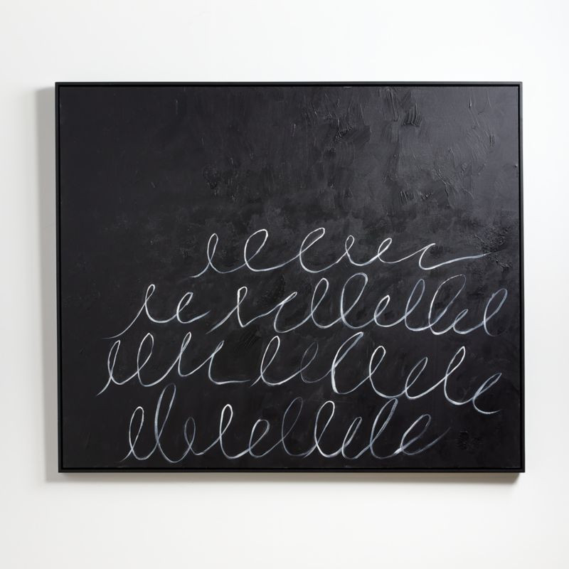 'Before Midnight' Framed Wall Art Print 73.5"x61.5" by Angela Allen for Leanne Ford | Crate & Bar... | Crate & Barrel