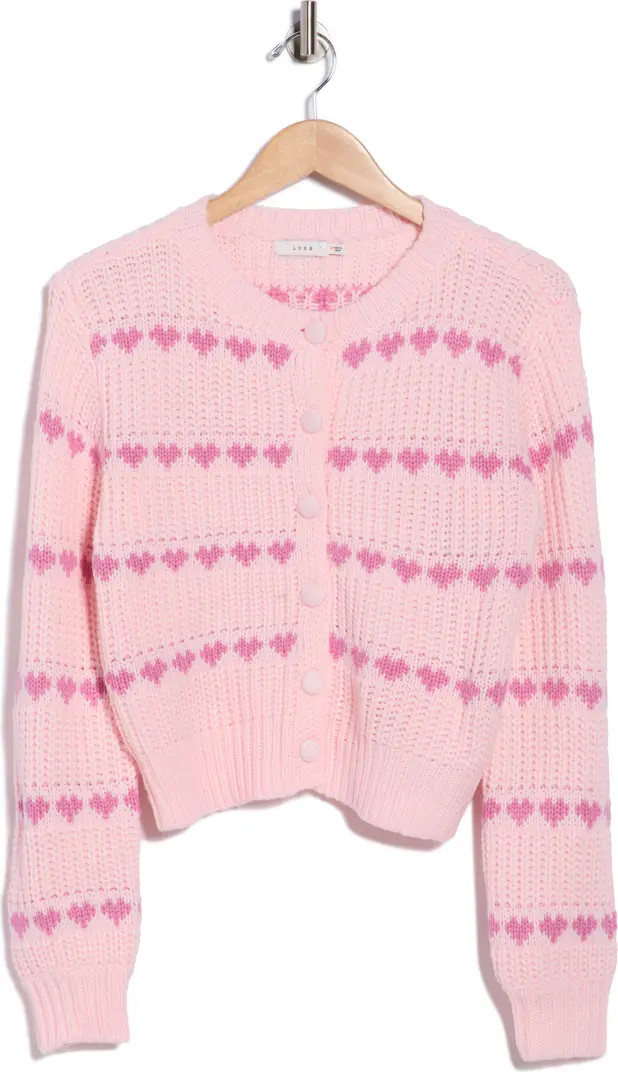 Lush Heart Buttoned Cardigan | Nordstromrack | Nordstrom Rack