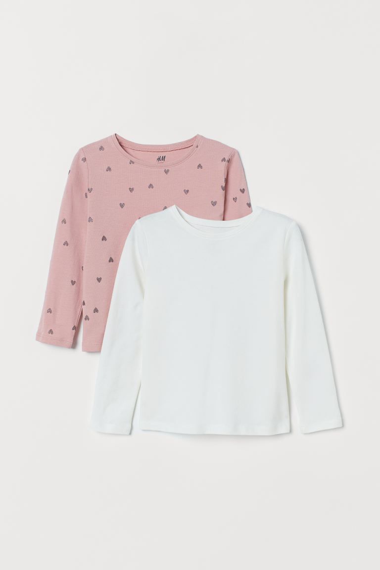 Long-sleeved tops in organic cotton jersey. | H&M (US + CA)