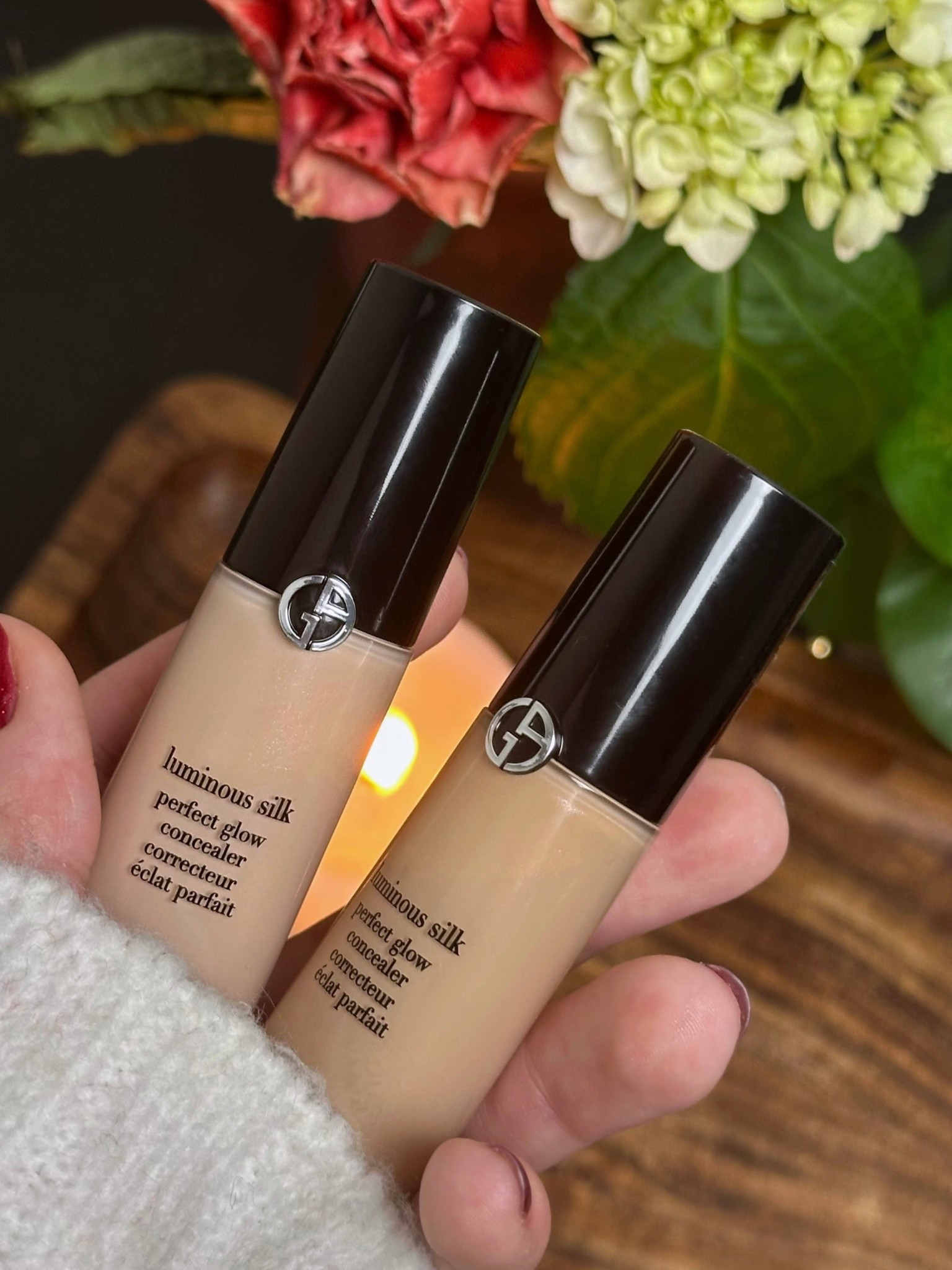 The Luminous Silk Concealer by Armani Beauty — my go-to for a flawless, radiant complexion.
Lightweight, buildable, and melts into the skin like silk.
Shade 4.5 for concealing, 3.75 for brightening — the perfect duo for an effortless glow ✨
Shop below ↓


#LTKBeauty