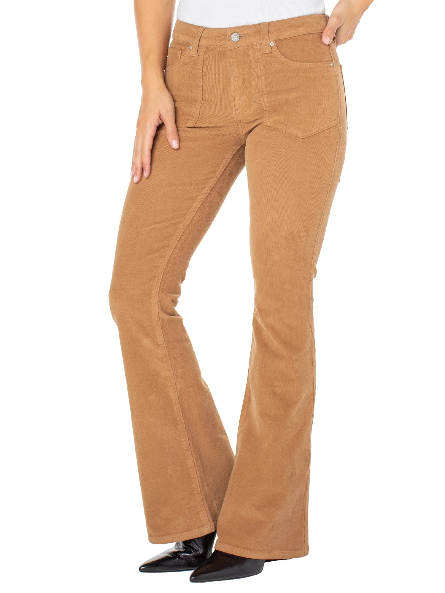 Celebrity Pink Women's Mid Rise Flare Jeans, Sizes 1-21 | Walmart (US)