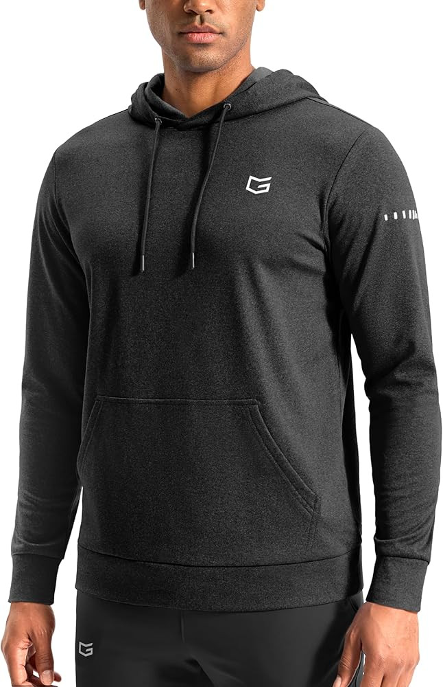 G Gradual Men's Fleece Hoodie Long Sleeve Athletic Workout Shirts Winter Warm Soft Hooded Sweatsh... | Amazon (US)