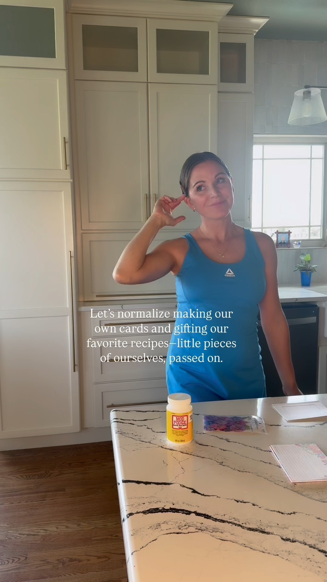 The cutest, most heartfelt gift for a friend—handmade card + your favorite recipe tucked inside- because there’s nothing like a homemade card and a little piece of your kitchen.
