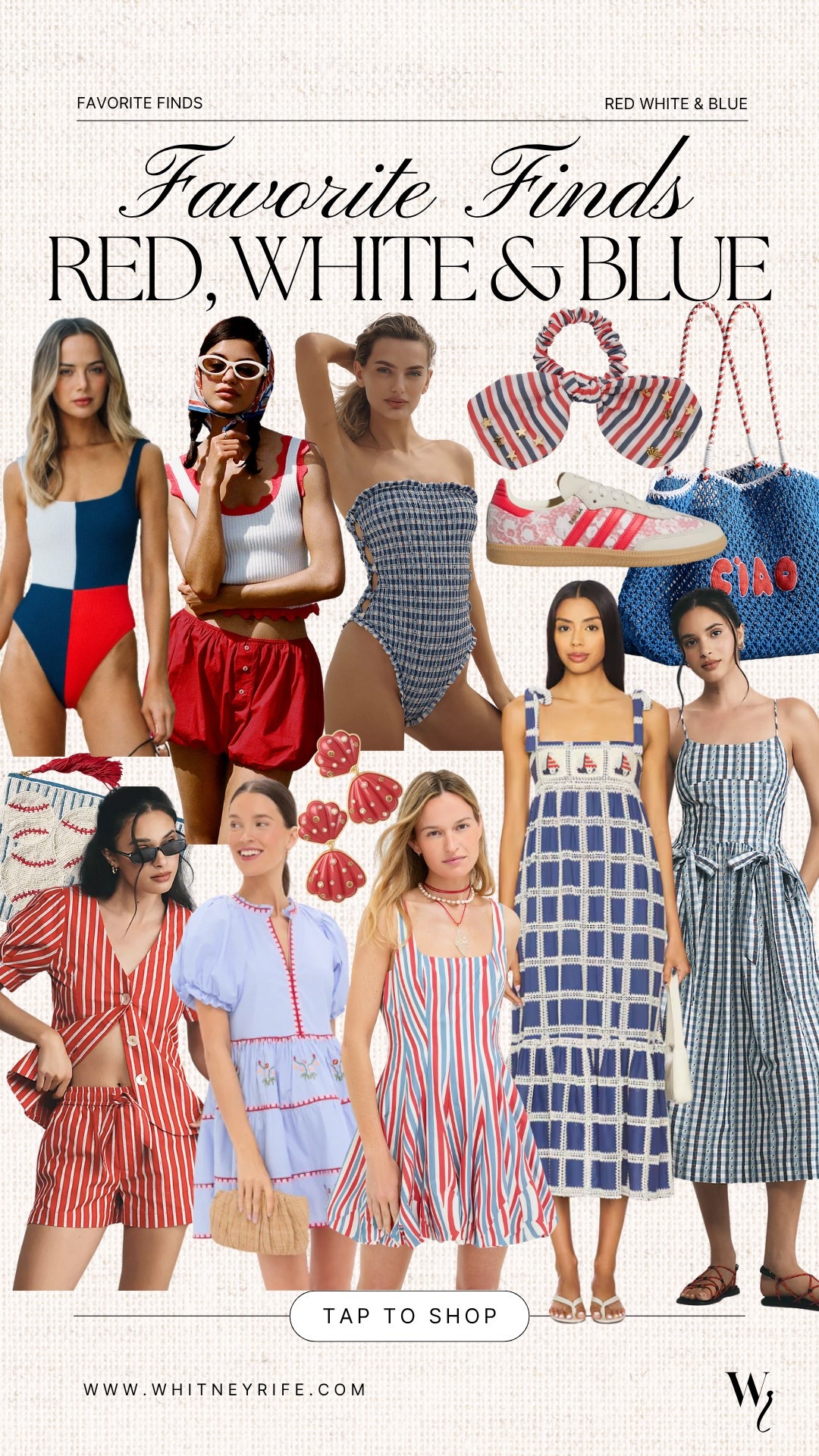 Red white and blue favorite finds 

#LTKSummerEdit 

#LTKStyleTip #LTKSeasonal