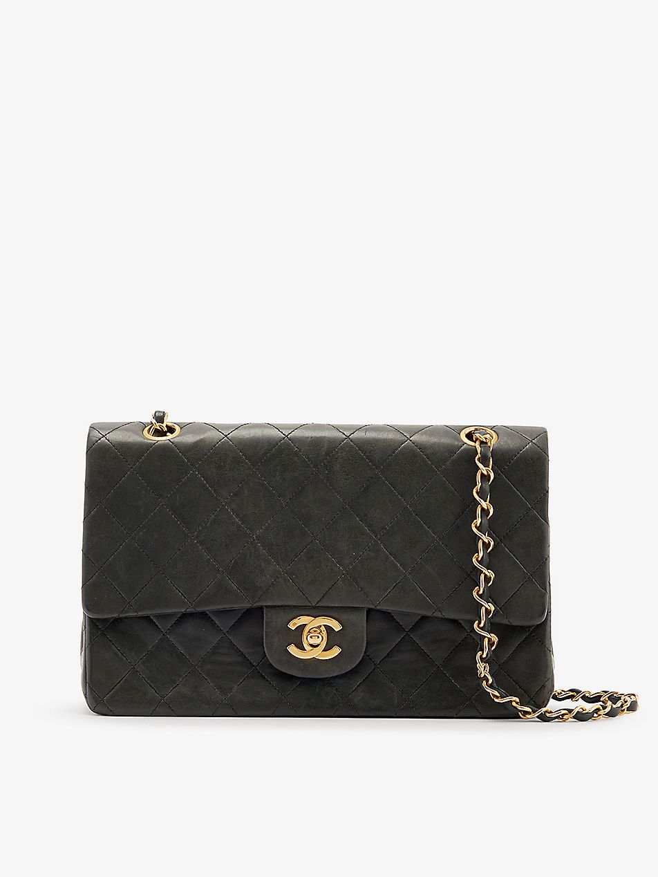 Pre-loved Chanel classic quilted leather shoulder bag | Selfridges
