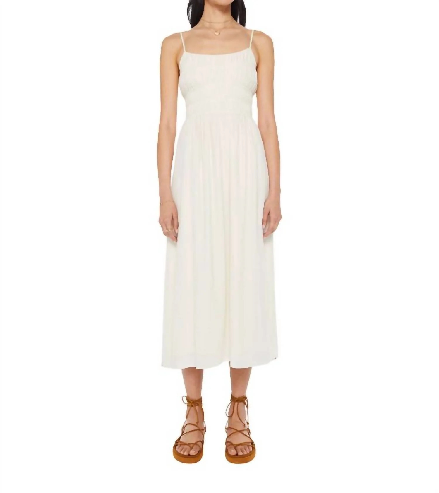 Stylla Dress In White | Shop Simon