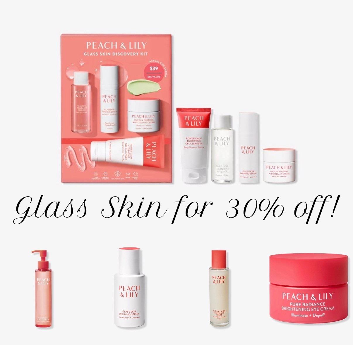 My absolute favorite double cleanse is on sale now! Peach and Lily’s Oil Melting cleanser is amazing. Pair that with their Power Calm Hydrating Gel Cleaner and your face will thank you. 
#blackfriday 
#stockingstuffer


#LTKSaleAlert #LTKGiftGuide #LTKCyberWeek