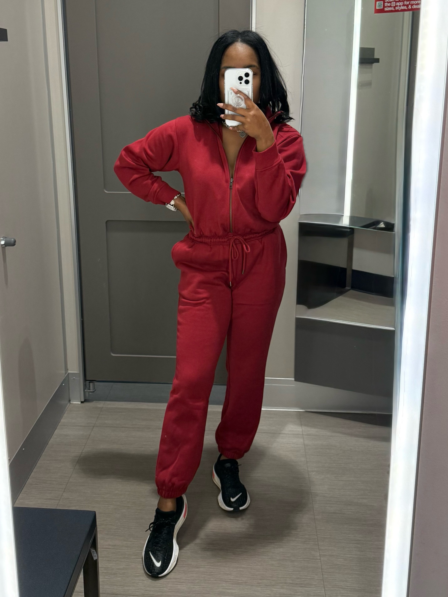 Cozy meets chic! ☁️ This Leisure Studio Long-Sleeve Fleece Jumpsuit by Universal Thread™ is your new go-to for staying stylish and warm this season. Perfect for lounging or casual outings. The drawstring waist and elastic cuffs provide a snug, tailored fit, while the half-zip neckline adds a sporty touch.

Available in four colors to match any vibe! Which color would you pick? 🖤❤️🤍🤎

Shop now and elevate your cozy style! 🛍️ #LTKSeasonalStyle #TargetStyle #CozyChic #UniversalThread #WinterWardrobe

#LTKSeasonal #LTKActive #LTKFindsUnder50

#LTKSeasonal #LTKActive #LTKFindsUnder50