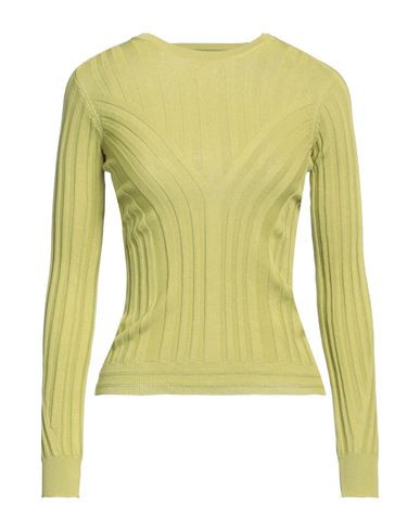 High Tech Woman Sweater Lime green Size M Cotton, Nylon | YOOX (US)