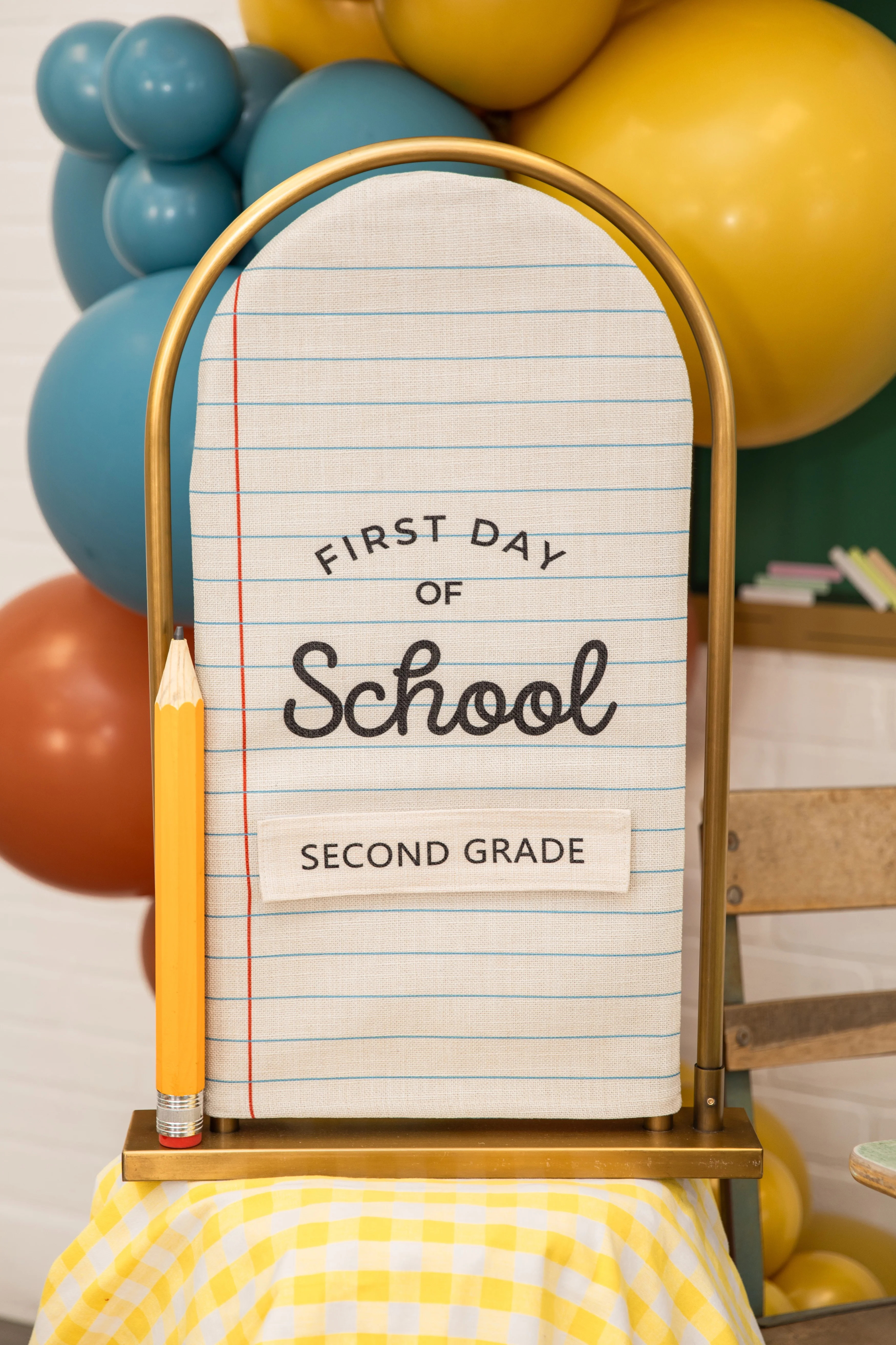 First Day and Last Day of School with Velcro Grade Strips | Kerbobbled