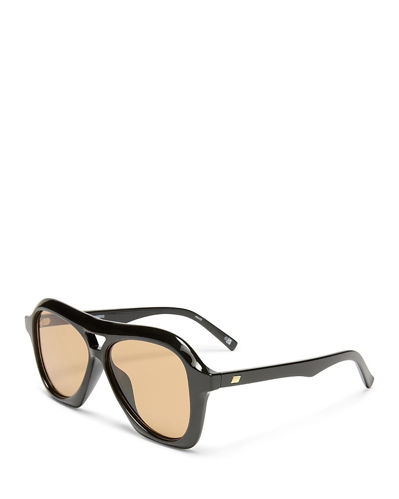 Le Specs Drizzle Geometric Sunglasses, 56mm | Bloomingdale's (US)