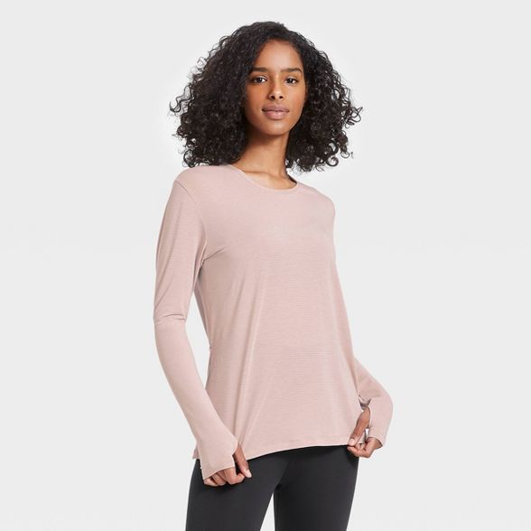 Women's Wrap Back Long Sleeve T-Shirt - All in Motion™ | Target