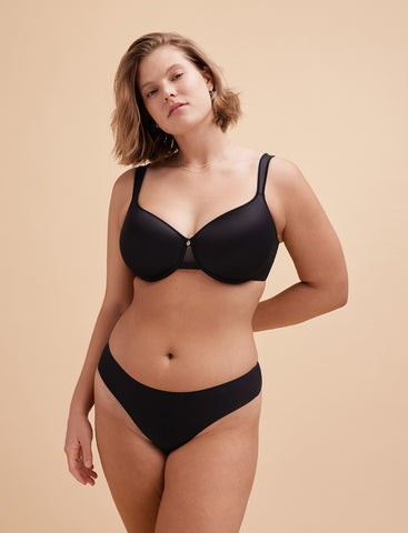 ThirdLove 24/7® Perfect Coverage Bra - black / 40G | ThirdLove