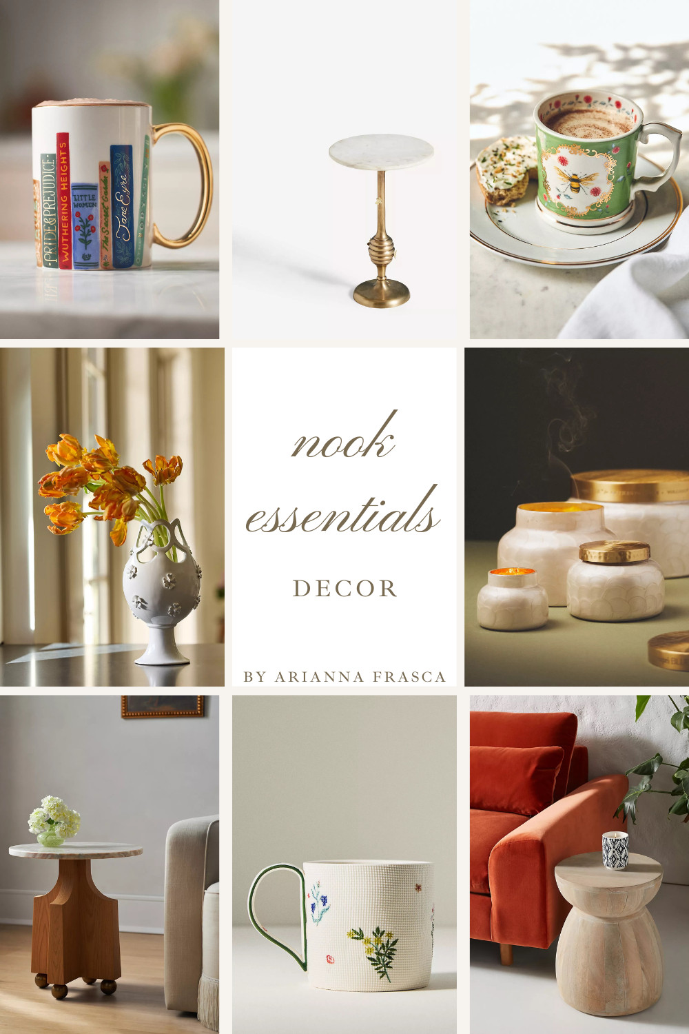 You'll also want a side table or somewhere to rest a cup of tea or a laptop.
If you spend significant time in this area, add flowers or art, just as you would for the rest of the house. 

 #LTKSeasonal #LTKOver40 #LTKHome