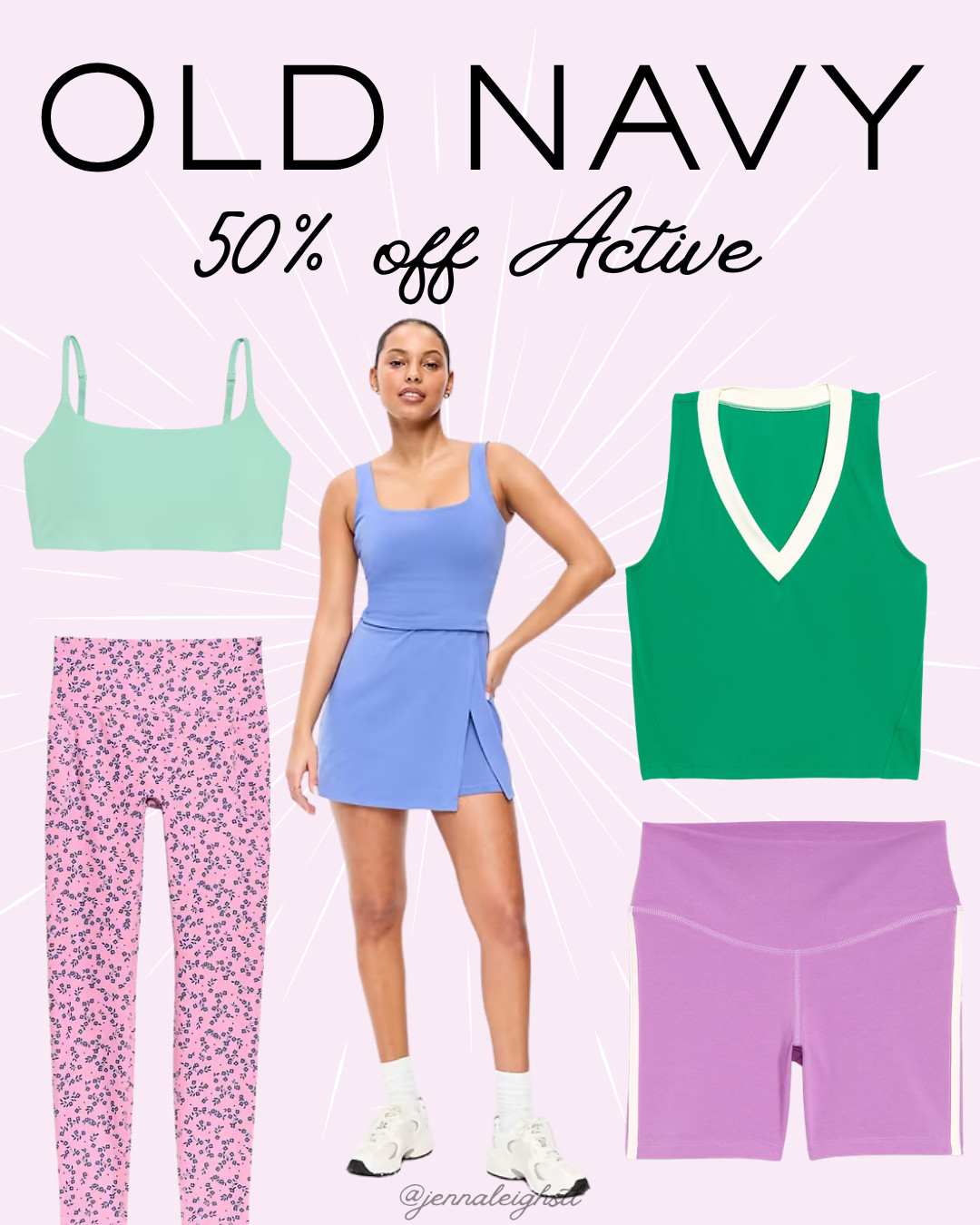 Save 50% at Old Navy on your favorite activewear. Such a good time to grab everyday pieces you’ll wear on repeat. 

 #LTKActive #LTKSaleAlert #LTKMidsize