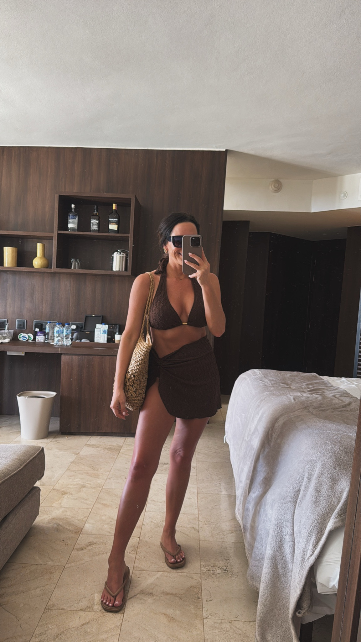 My favorite @Cupshe swimsuit set! The textured fabric is perfect, fits so good and has a full coverage bottom. Wearing a size small!

Resort wear vacation travel beach wear swim skirt spring break 

#LTKTravel #LTKSaleAlert #LTKPetite