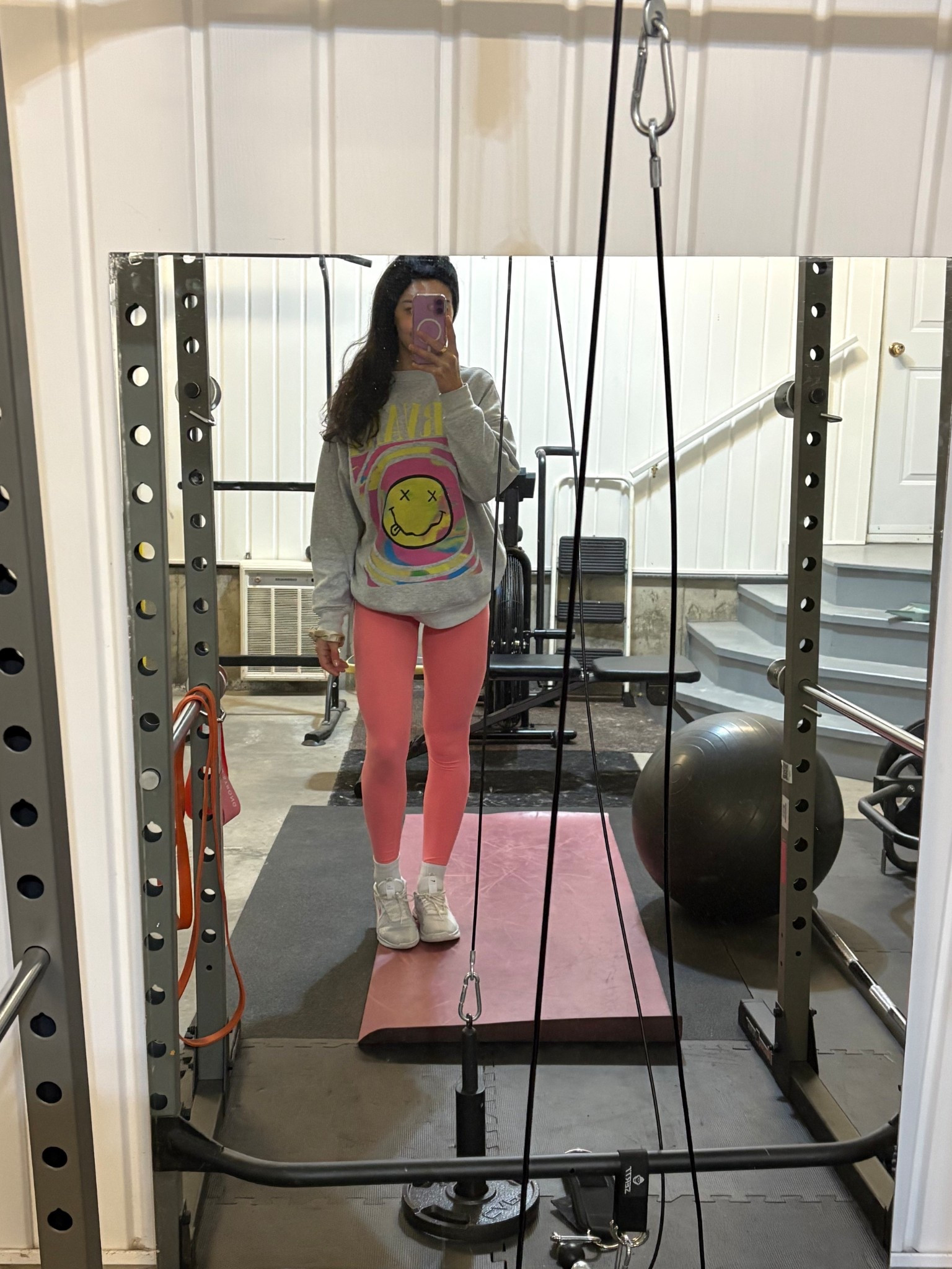 Kicking off the week with a leg day!! A bit of everything today for the fit!

Gymshark leggings
Lulu Lemon Flow Y sports bra (it’s pink)
Long sleeve from SHEIN
H&M crewneck
Amazon socks
Nike metcons 

#LTKfitness #LTKcanada #LTKwinter