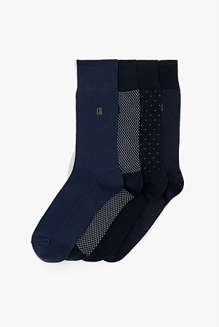Australian Cotton Blend Classic Sock Pack of $ | Country Road