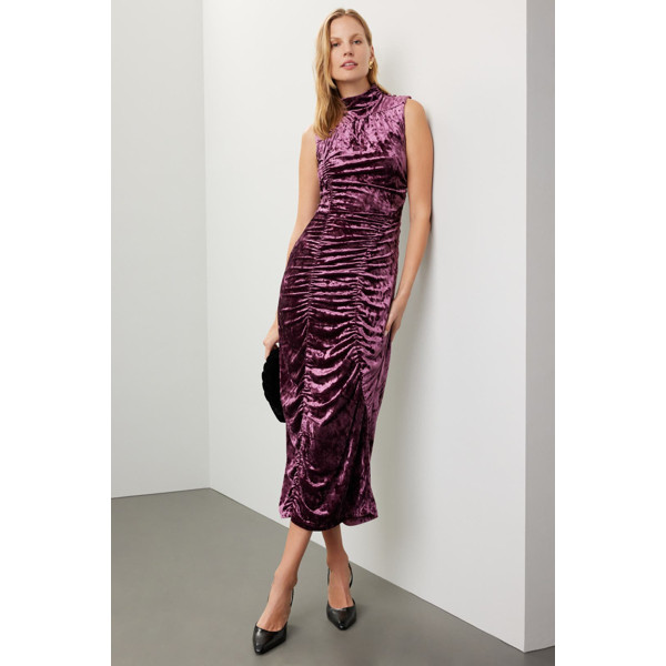 Hofmann Copenhagen Renee Dress Purple | Rent the Runway