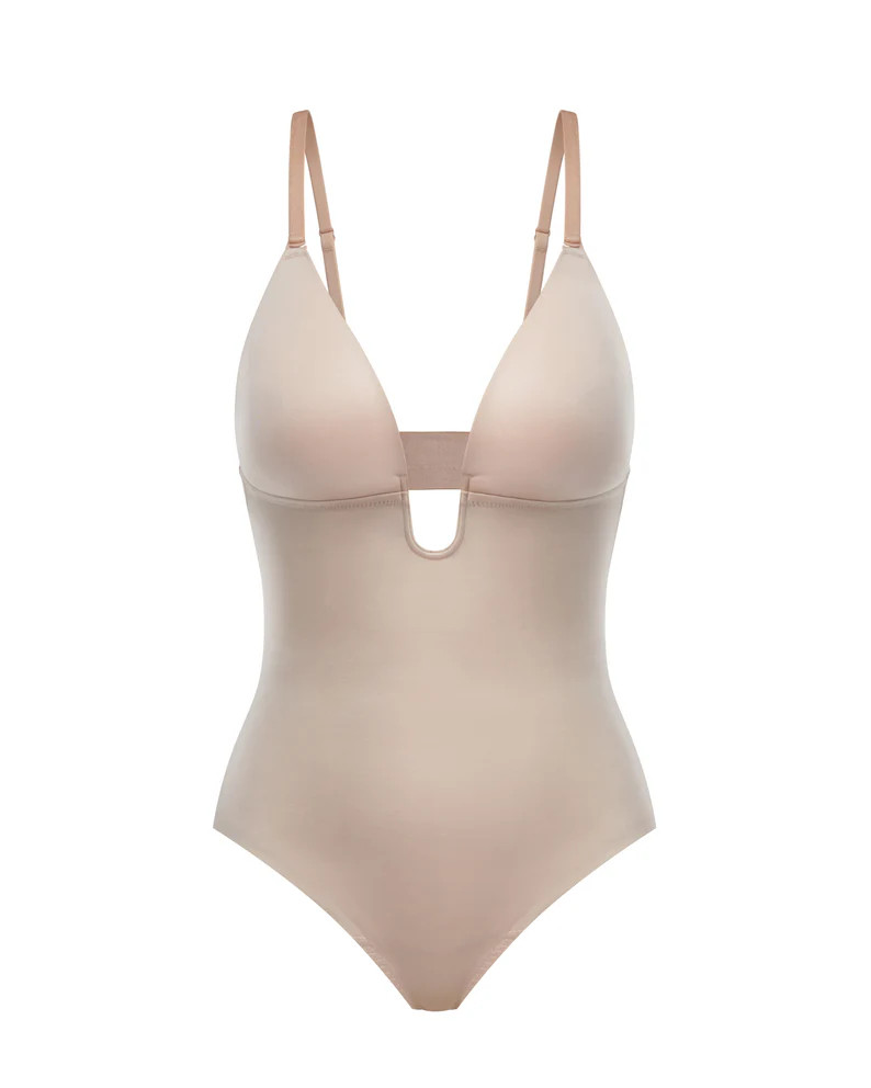 Suit Your Fancy Plunge Low-Back Thong Bodysuit | Spanx