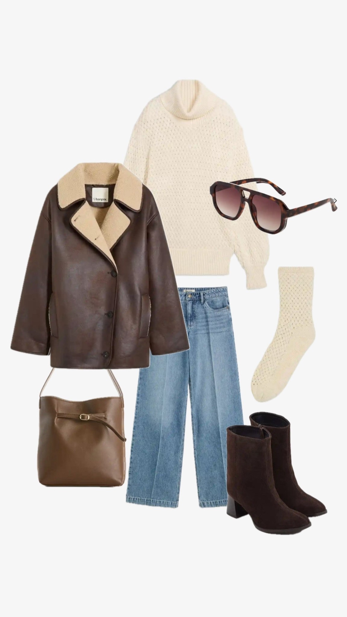 Braune Jacke, weite Jeans & Merino Pulli
- 15% mit "SETTE15" -
gültig bis 07.12.

#LTKwinter #LTKstyletip #LTKjeans