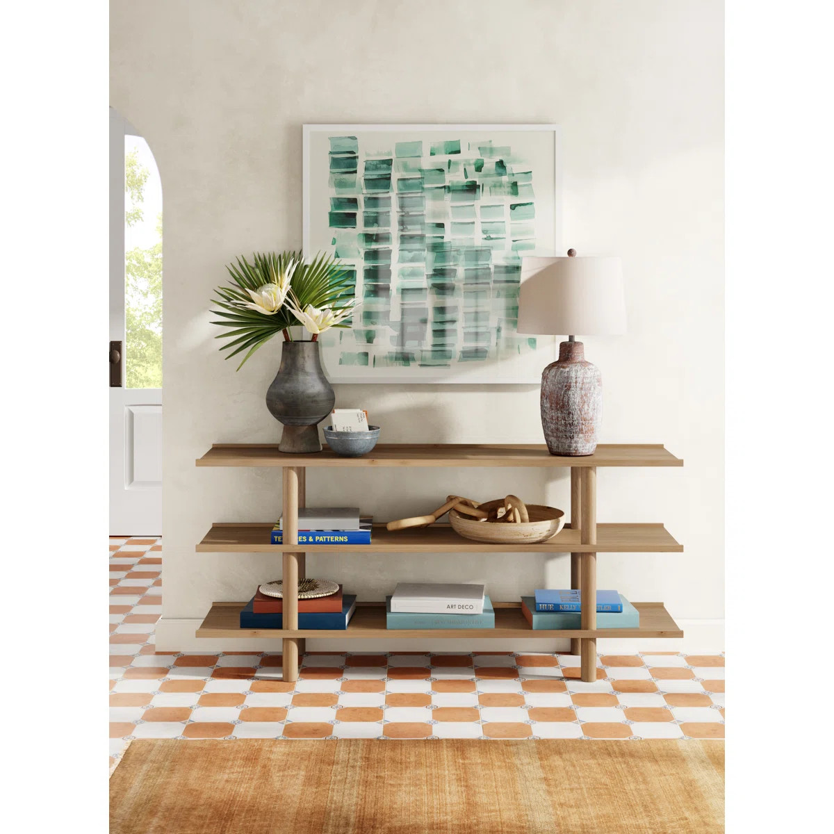 Isle Hand-Carved Chain 5 Link Sculpture | Joss & Main