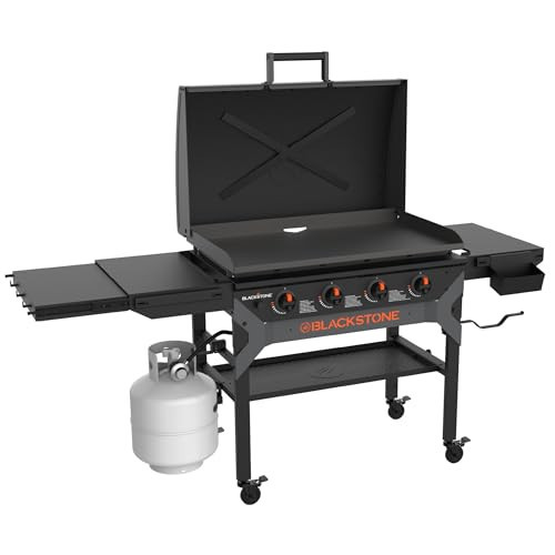 Blackstone 2310 Iron Forged 36” Omnivore Griddle with X-Braced Hood, Powder Coated Steel, Black | Amazon (US)