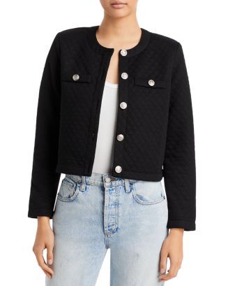 Cropped Knit Blazer - 100% Exclusive | Bloomingdale's (US)