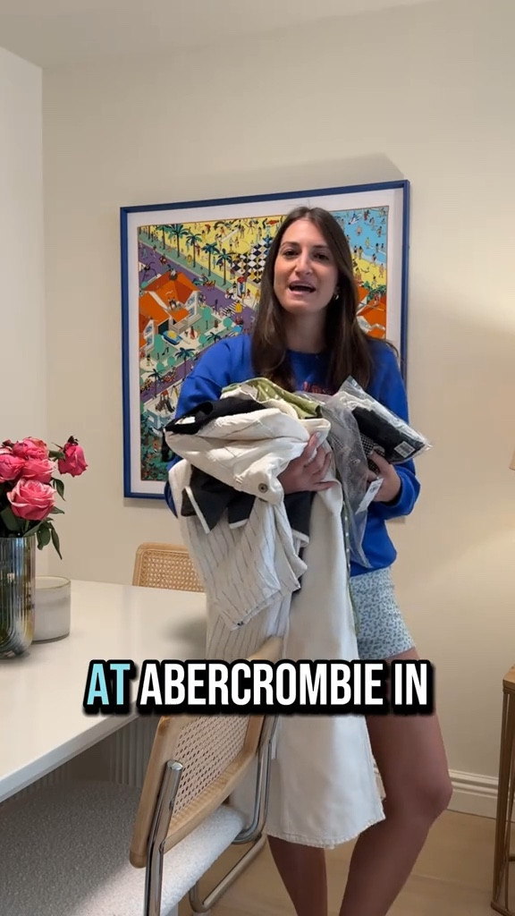 My first haul! Here’s what I got from Abercrombie! 