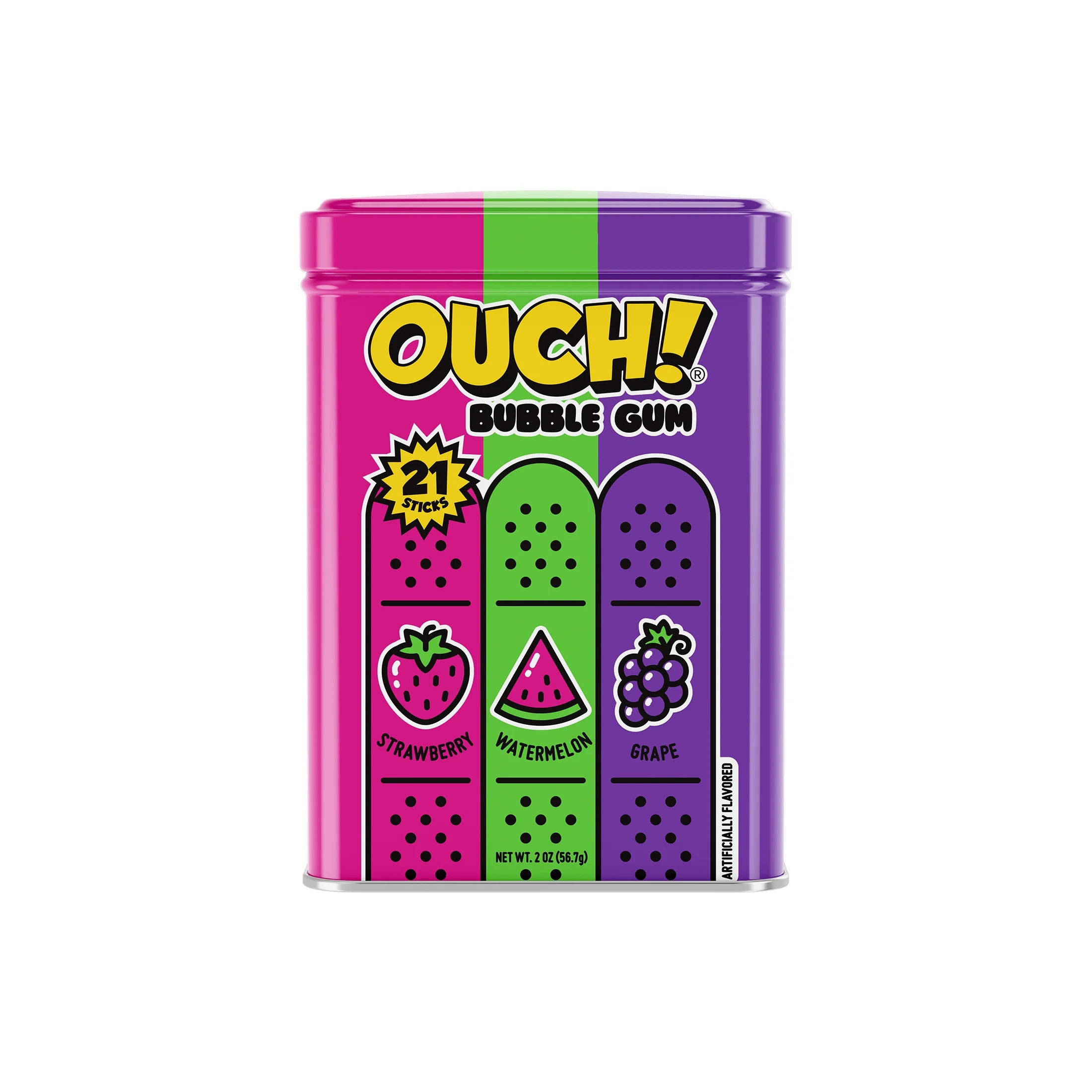 Ouch! Bubble Gum, 2 oz - Walmart.com | Walmart (US)
