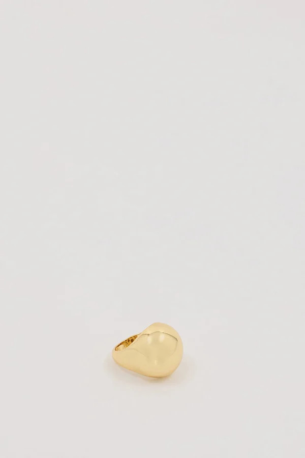 ANNA ROSSI CURVATURE GOLD RING | DISSH