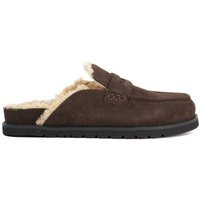 Dune London 'goldy' Suede Mules In Brown | Dorothy Perkins (UK)