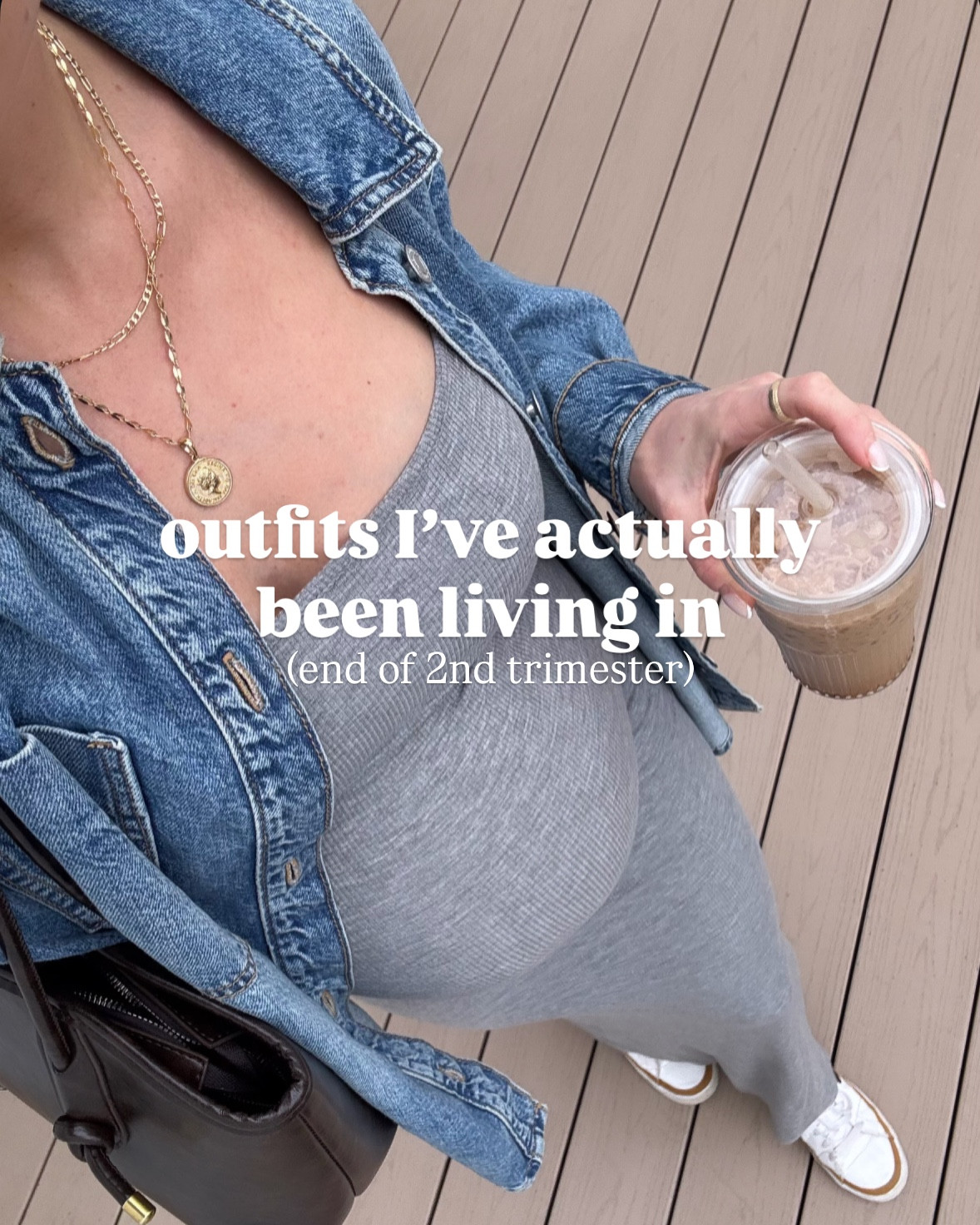 outfits I’ve actually been wearing at the end of my second trimester 🤍

mostly non-maternity—just pieces that still fit, feel good, and I’ll wear after

* one pair of maternity leggings I can’t live without 🙈


(Sized up one in everything except the maternity leggings, got my true size xs) 

#LTKBump #LTKmomlife #LTKootd