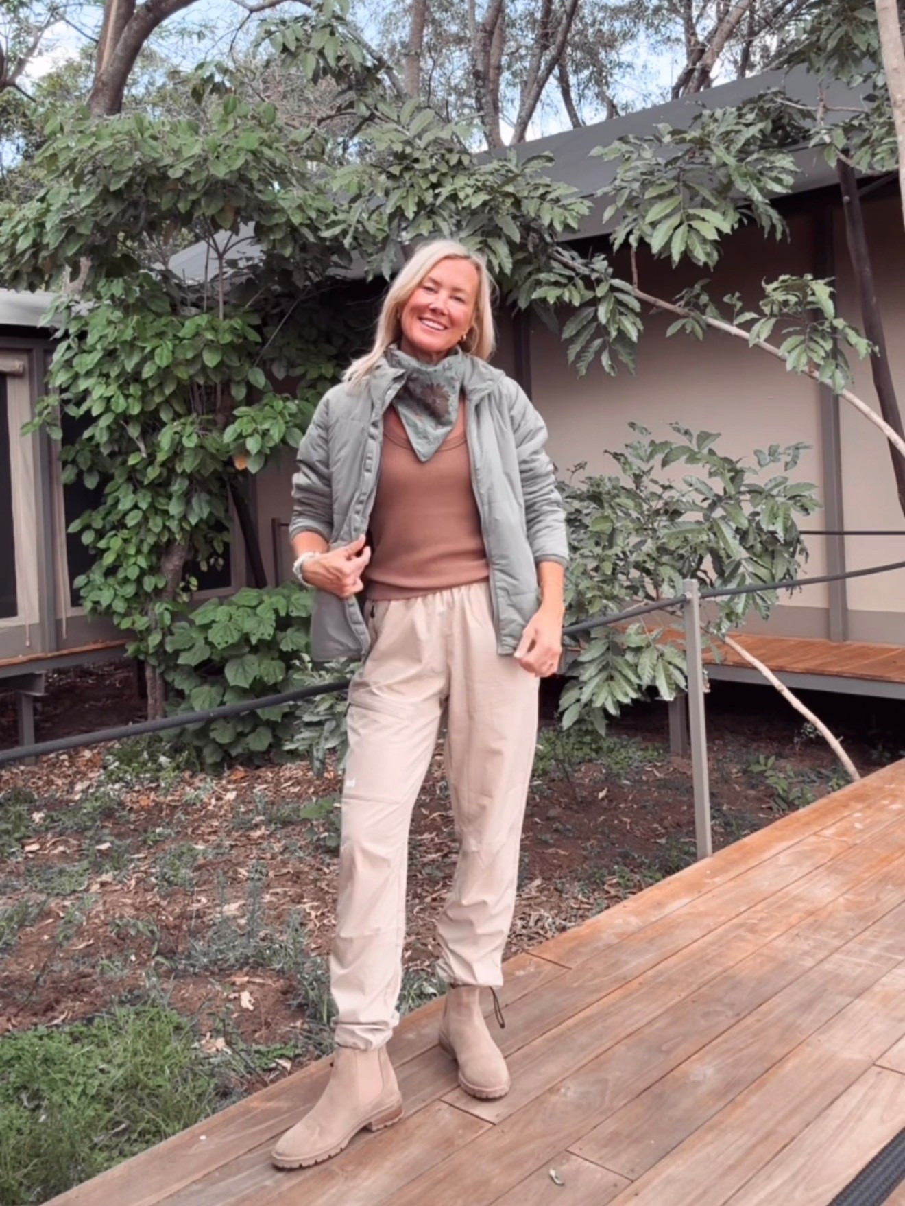 Layering up for an early morning ride!

#LTKootd #LTKTravel #LTKOver40