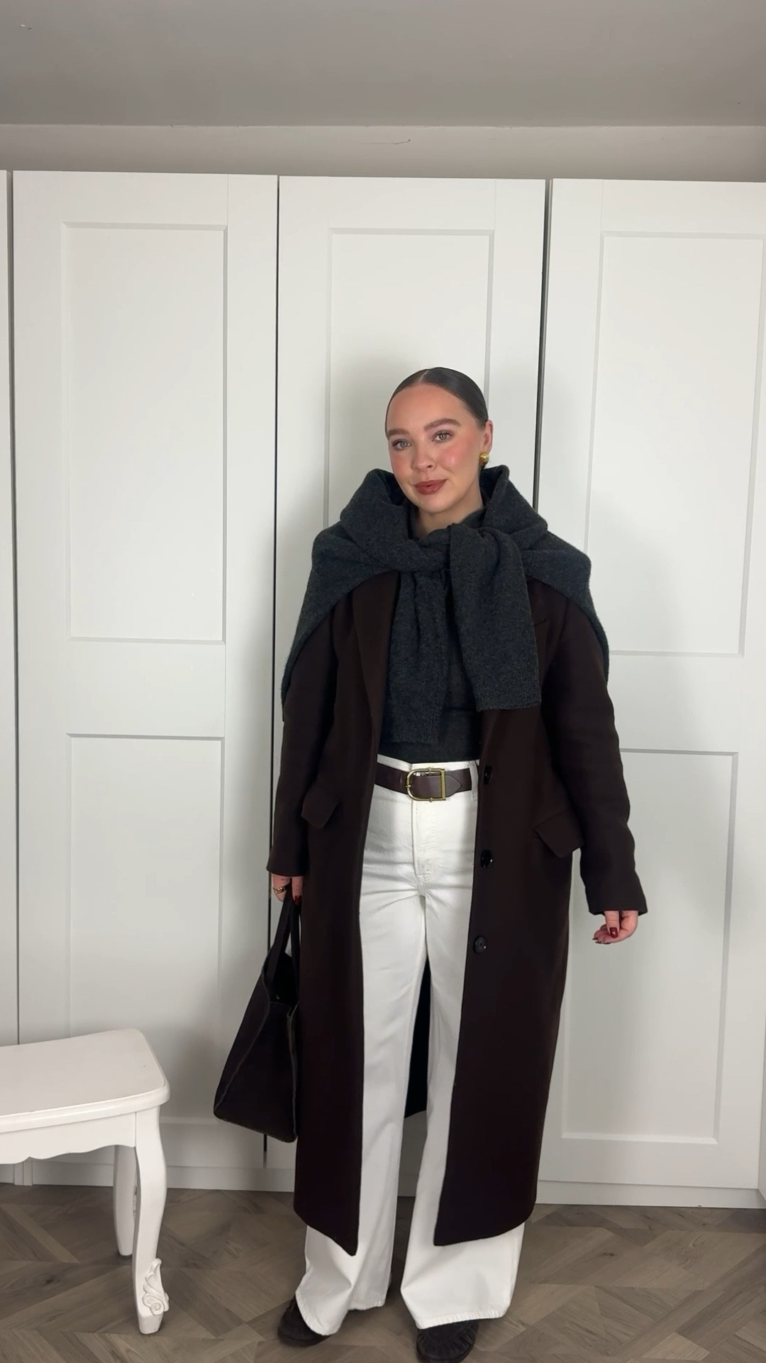 styling white jeans in winter 🤍

These are Abercrombie, I wear a 31 short but they’re running low on stock so I’ve linked some alternatives that look perfect! 

The coat is old mango, bag is old asos so linked similar 

#LTKmidsize #LTKjeans #LTKworkwear