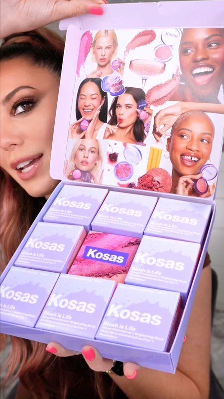 Blush is LIFE🥰 Very true @kosas 👏 Swatching every shade of their new baked blushes! Which shade was your fav? I loved euphoria & dreamland 

#LTKBeauty #LTKSaleAlert #LTKVideo