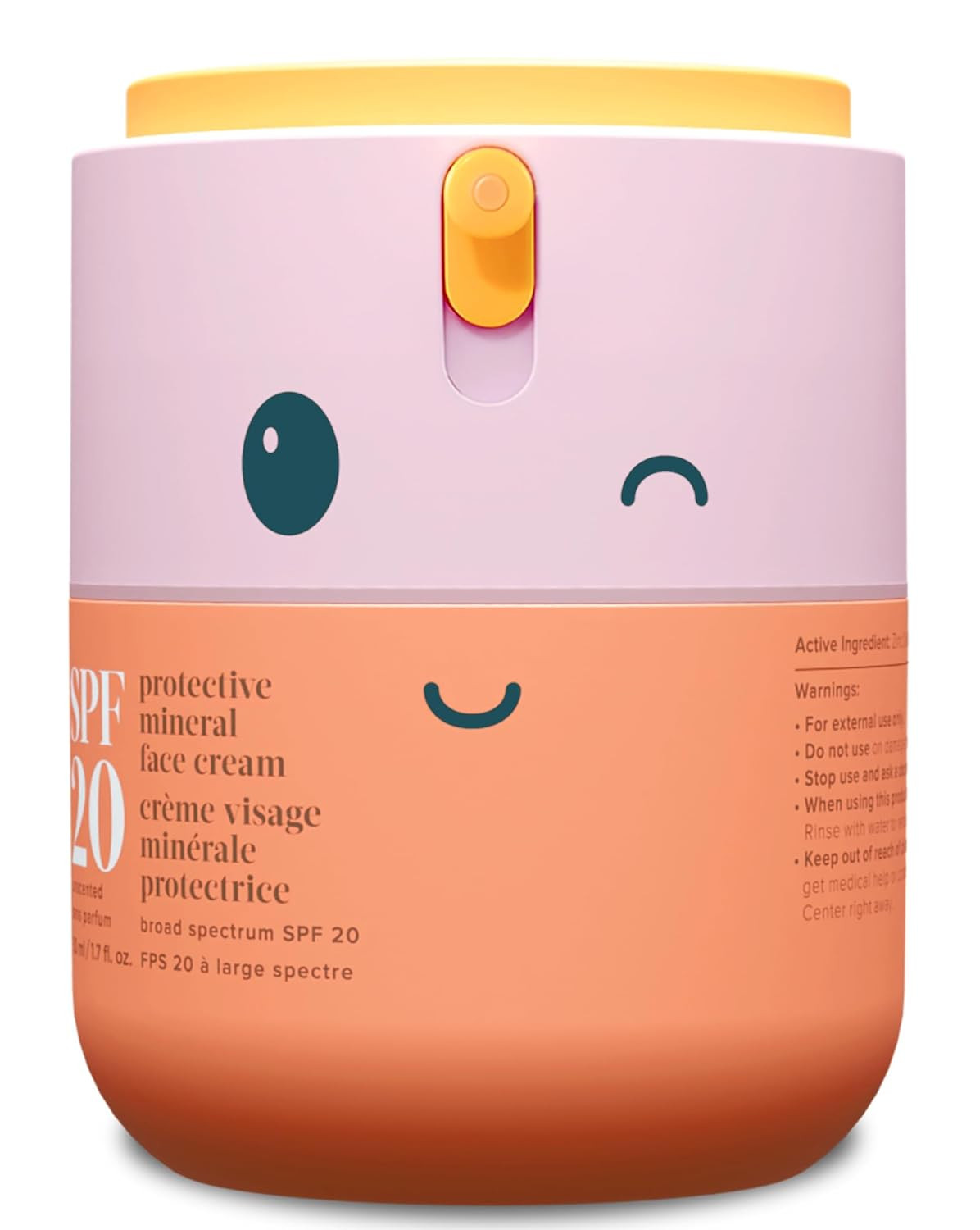 Evereden Kids Face Cream, 1.7 oz. | Fragrance-Free and Kids Face Lotion with SPF 20 | Terry Spa &... | Amazon (US)