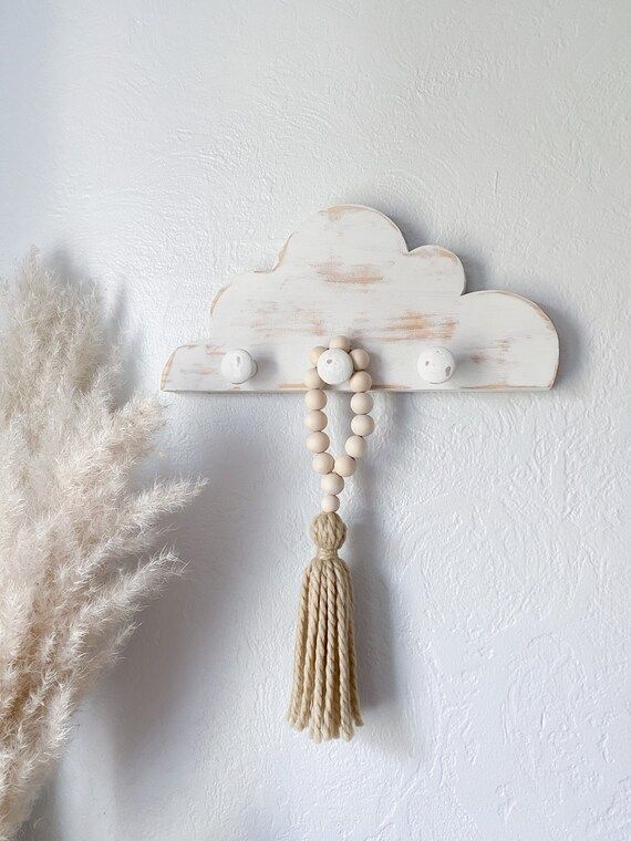 Wooden Cloud Hook Hanger | Etsy | Etsy (US)