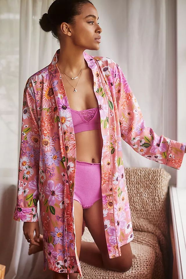 Rachel Parcell Floral Robe | Anthropologie (US)