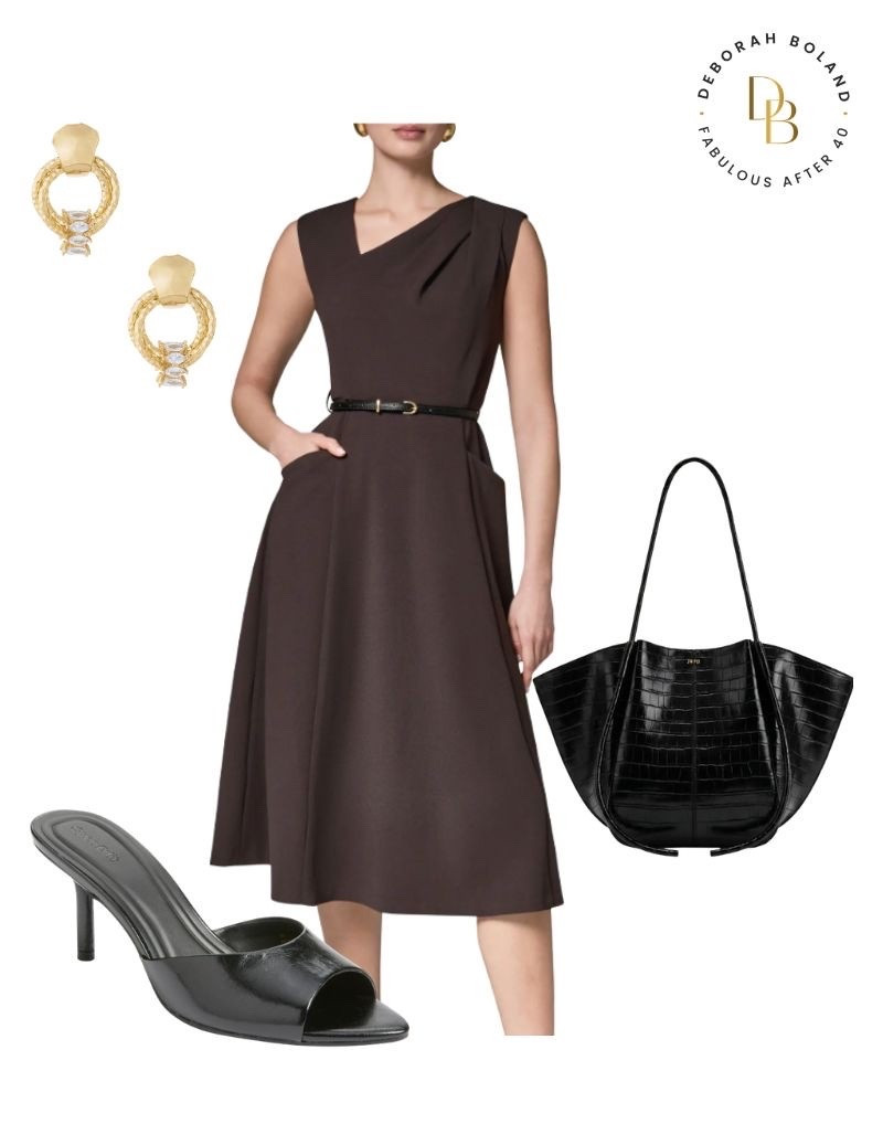 There’s something so effortlessly chic about a beautiful brown dress 🤎 I love the asymmetrical detail on this one — it adds just enough interest without taking away from the simplicity of the look.

Paired with black heels, it feels polished, elegant and just a little bit unexpected. Definitely a combination I’d wear on repeat! ✨

#LTKOver40 #LTKSeasonal #LTKootd