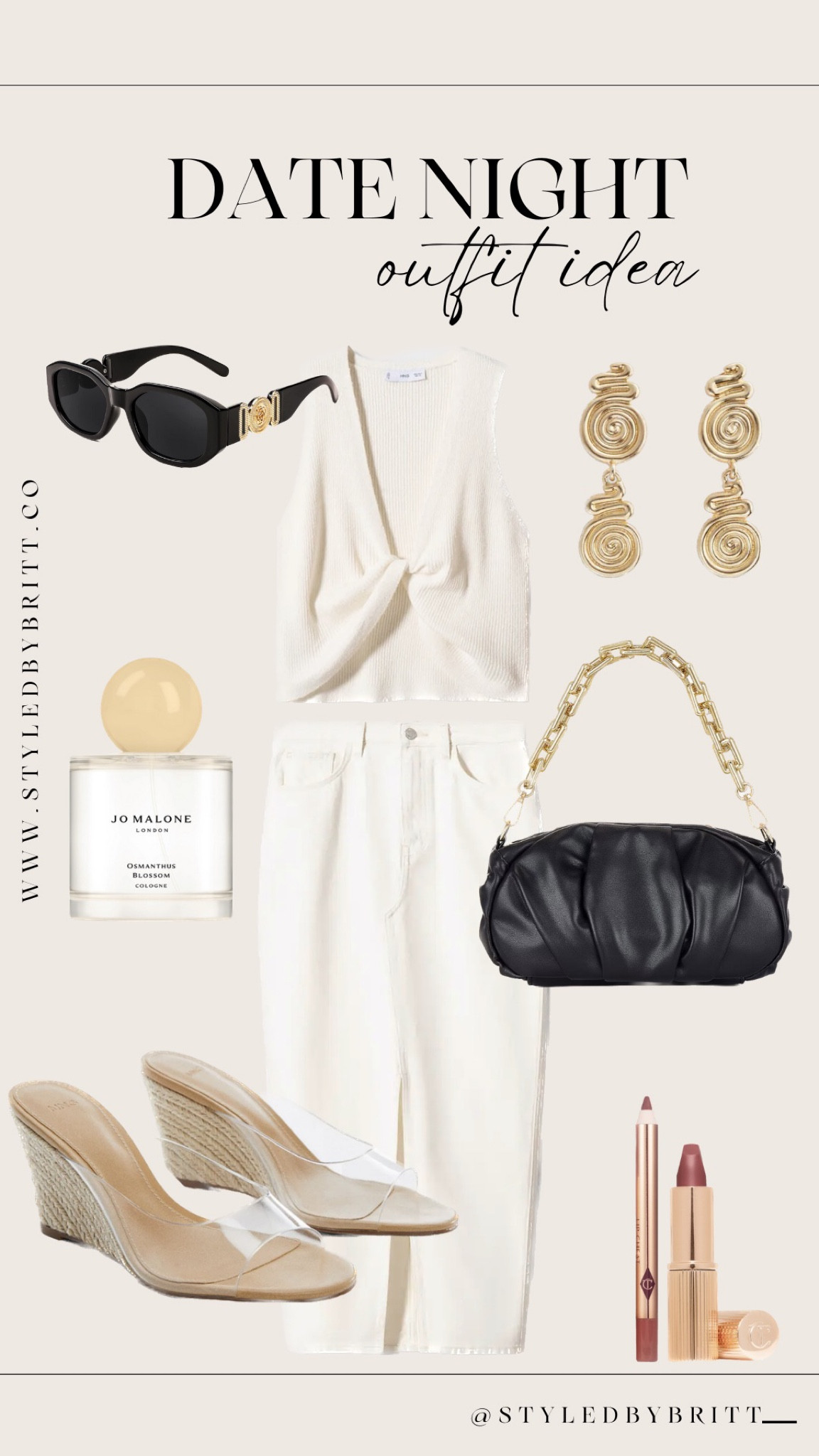 Summer date night outfit, midi skirt, denim skirt, vacation outfit 

#LTKsalealert #LTKstyletip #LTKunder50