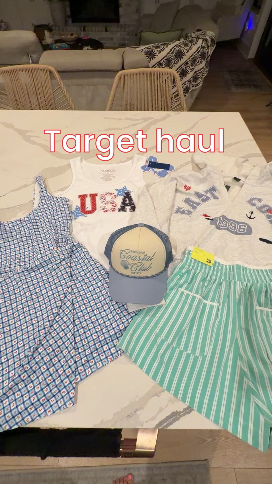 My target haul! This is just the adult stuff but I also got Bentlee a bunch of cute outfits! 🙌🏼🌺 Summer target clothes are so good! 

#LTKActive #LTKmomlife