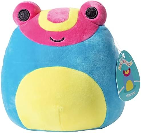 Squishmallow 8" Wamina The Blue Frog - Official Kellytoy Adorable Plush - Cute and Soft Frog Stuf... | Amazon (US)