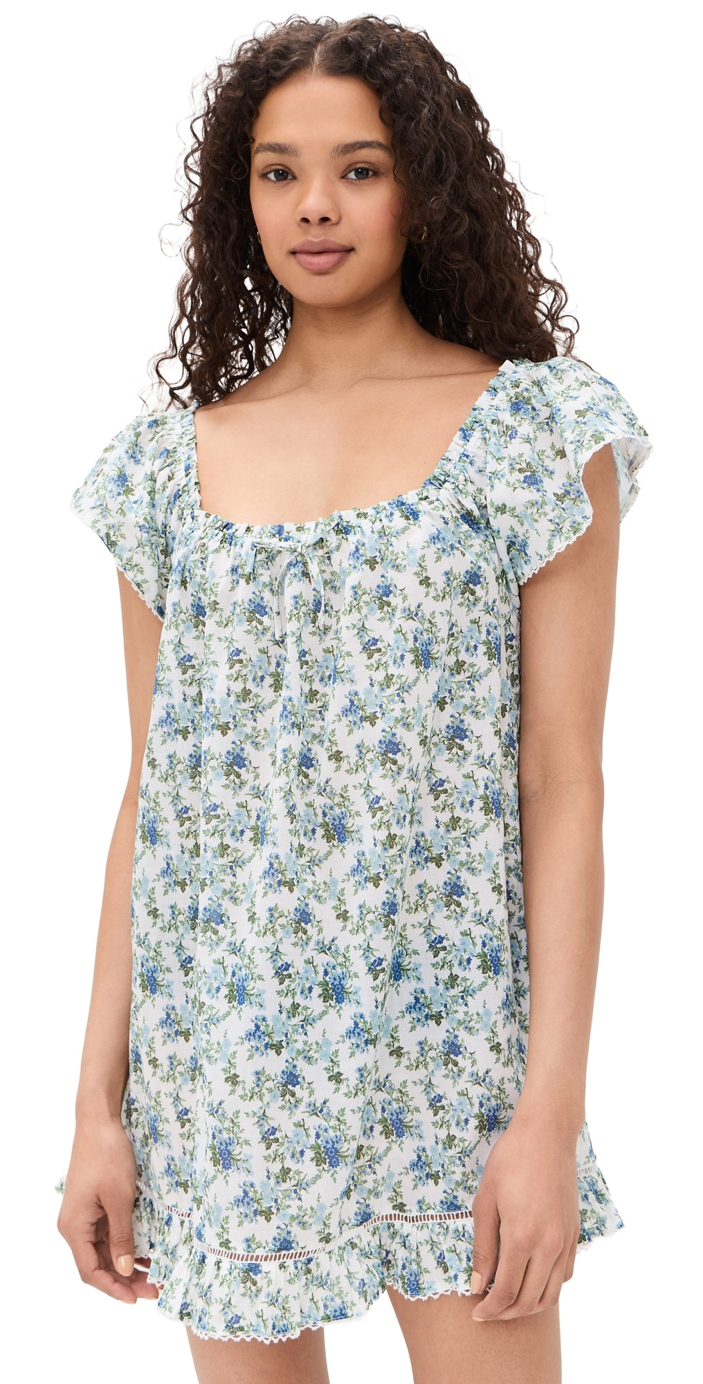 Hill House Home The Lucinda Nightgown English Daisy/White S | Shopbop