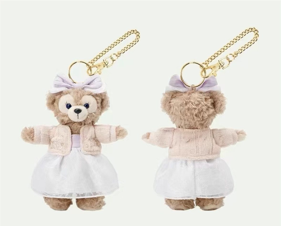 Disney authentic 2024 Spring Shelliemay plush keychain Shanghai Disneyland  | eBay | eBay US