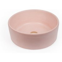 Concrete Vessel Sink, Handmade, Blush Round Bowl Design, Deep Bowl, Sleek & Modern Washbasin For Bat | Etsy (UK)