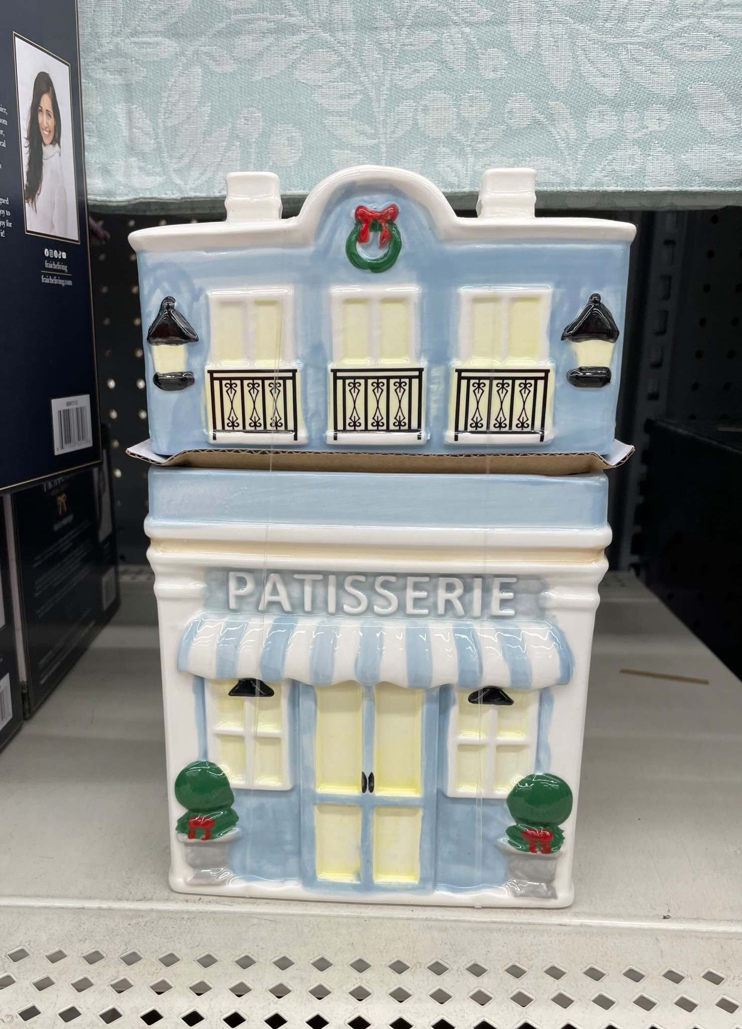 The most adorable patisserie cookie jar spotted at Walmart. Perfect way to add a touch of Christmas to your kitchen. Fill with cookies for a gift idea!

#LTKSeasonal #LTKHome #LTKHoliday