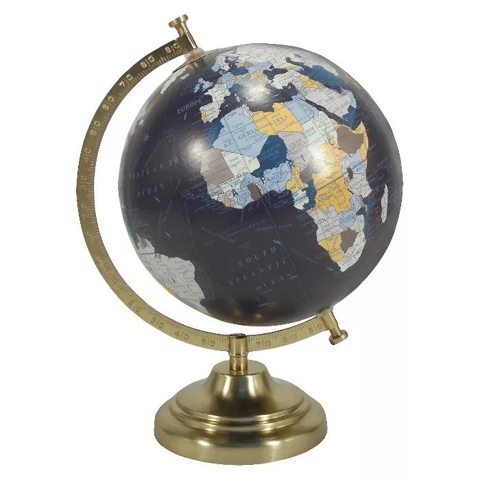 Desktop Globe w/ Gold Base - Threshold&#8482; | Target